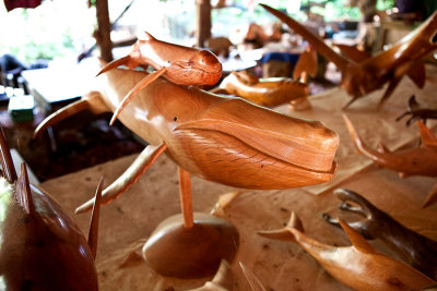 Whale carving approximately 3 feet long. IMG_7261.jpg