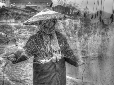 Fishnet in a remote village of southwest China. IMG_2066_t.jpg