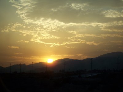 california windmills and sunsets