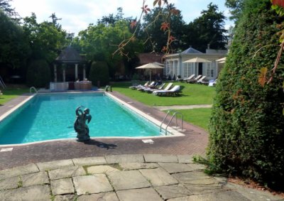 The pool at Cliveden where John Profumo met Christine Keeler