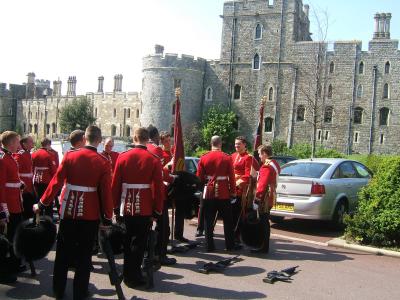 Presentation of colours to Welsh Guards
