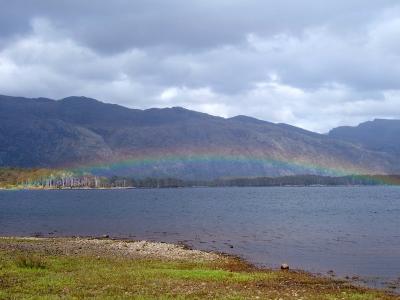 Rainbow over Loch Maree(Judy Garland would have loved it)