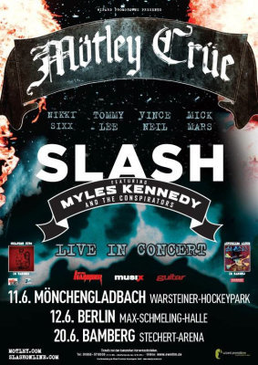 Mtley Cre + Slash feat. Myles Kennedy & the Conspirators + Black Veil Brides