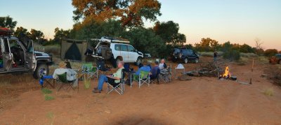 Camp on the Alberga River