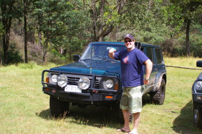 David and his truck