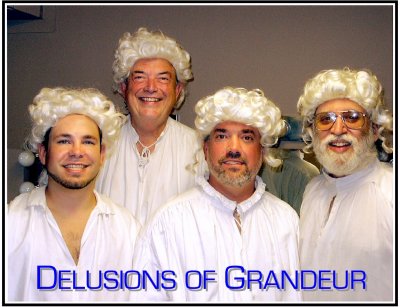 Delusions 2004 in white gowns