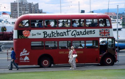 Butchart Gardens Tour Bus