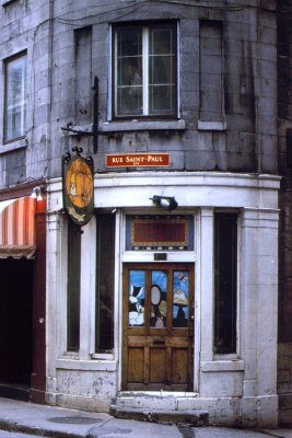 Montreal Rue St-Paul Corner