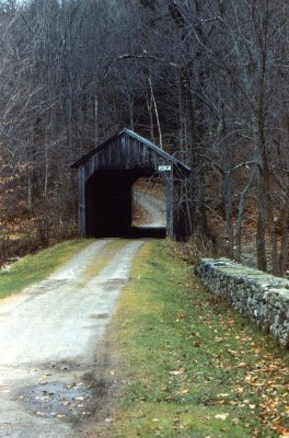 New England VT Covered Bridge