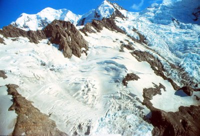 New Zealand Alps by Air