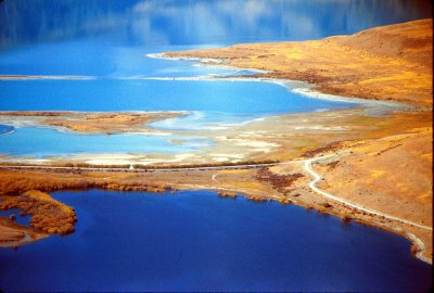 New Zealand South Island Air View