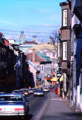 Old Quebec Coming Into the City