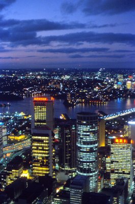 Sydney Skyline at Night-1