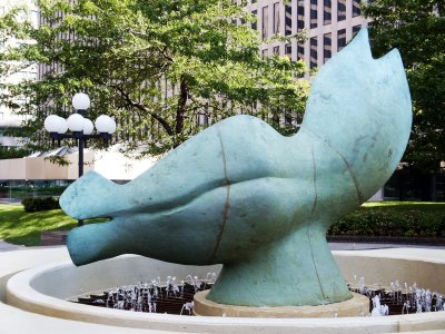 Montreal Fish Sculpture