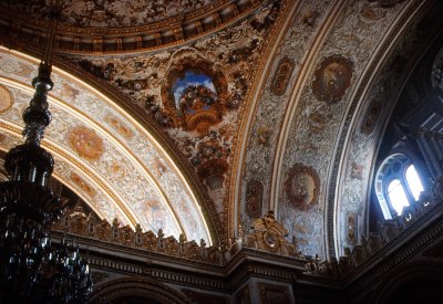 Istanbul Mosque Ceiling