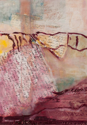 Acrylics on  paper