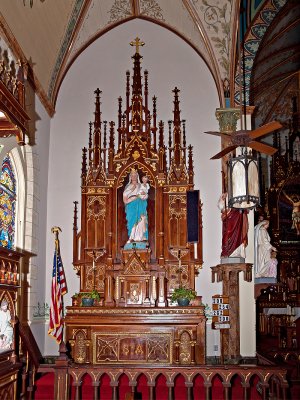 The altar