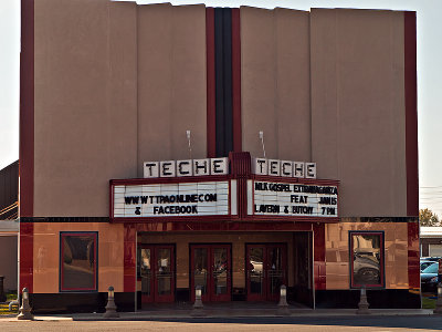 The Teche Theater for the performing arts.