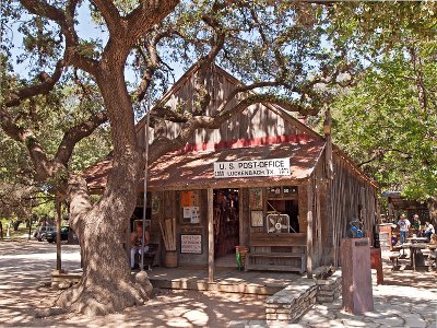 The Luckenbach Post Office, General Store and Bar