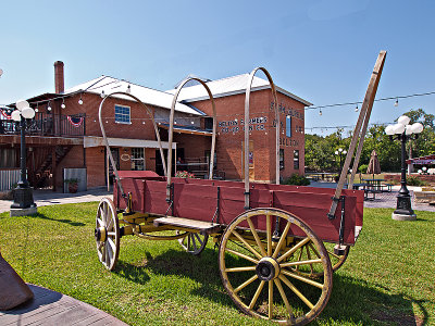 A different view of the Belton Gin Company building