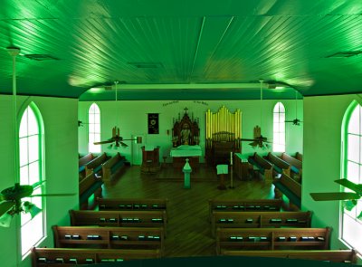 View 3 taken from the choir loft.