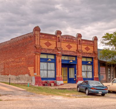 An Old retail building.