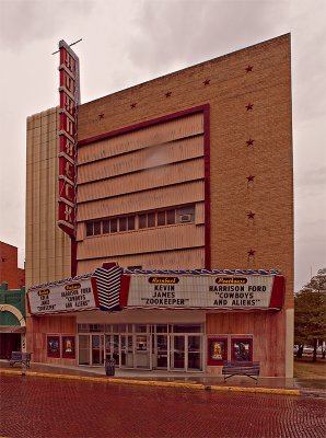 The Hornbeck/Penthouse theater, Shawnee, OK, on eof two in town