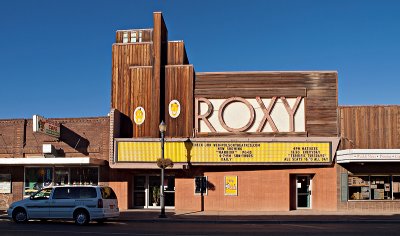 The Roxy Theater in the heart of downtown Shelby