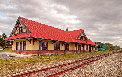 Depot View 2 (Trackside)