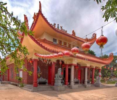 A Chinese Temple  in Austin, TX
