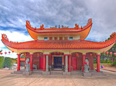 A Chinese Temple in Austin.