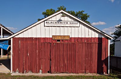 An old blacksmith shop now used for a different purpose