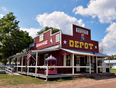 The Depot General Store and Ice Cream Shop.