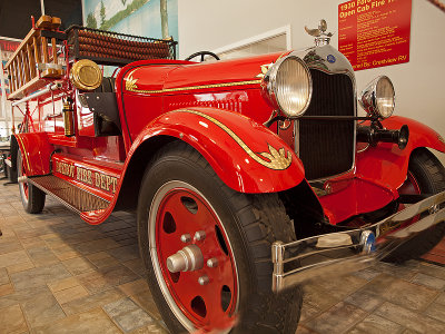1930  Ford Model AA Open Cab Fire Truck