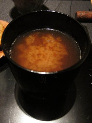 Miso Soup with Shrimp Broth