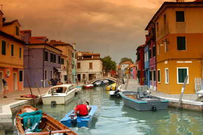 Burano island