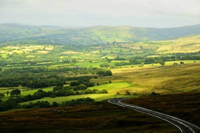 Looking towards Capel Gwynfi