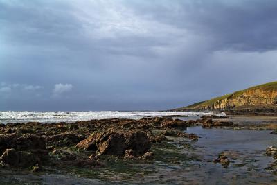 Atlantic weather front, Southerndown