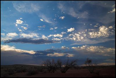 Sky at sunset