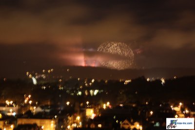 Golden Gate Bridge 75th Anniversary Fireworks - 5/27/12