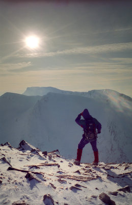 Ben Nevis from Aonach Mor (1994)