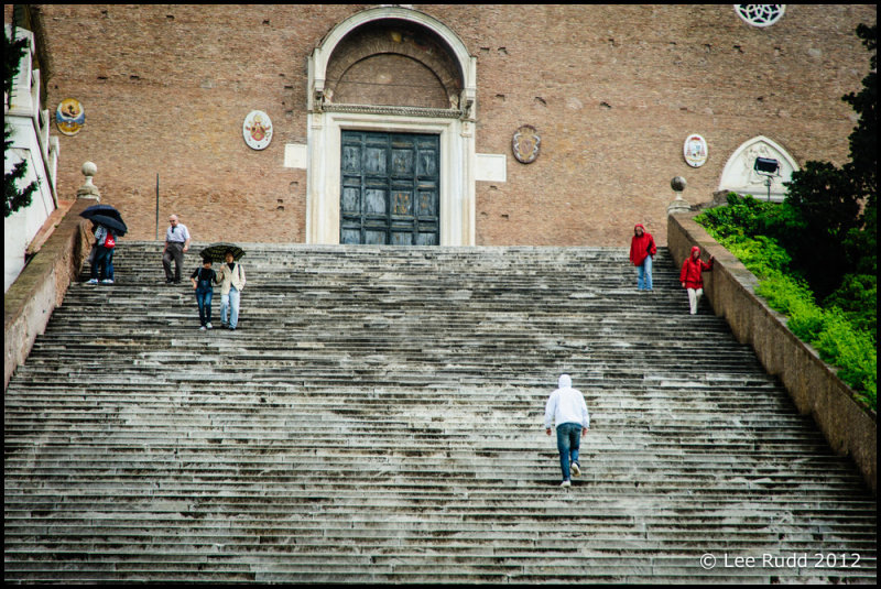 Stairway to Basilica di Santa Maria in Ara coeli