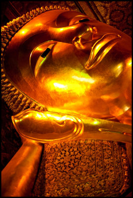 Reclining Buddha Head