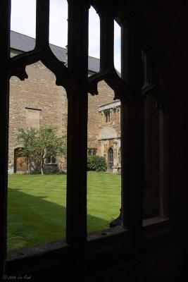 View from a Cloister window