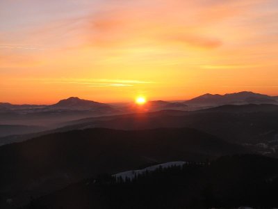 Zachód Słońca nad Munţii Bîrgău(IMG_5927.jpg)