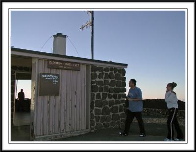 Summit at 10,023ft or 3035m