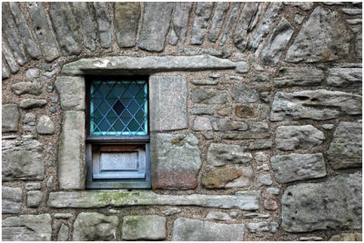 Window at Craigmillar Castle