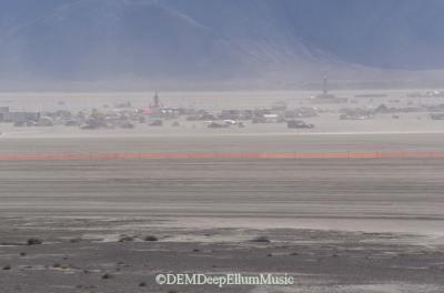 Panoramic Overview of Black Rock City