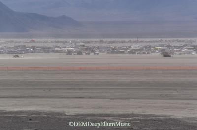 Panoramic Overview of Black Rock City