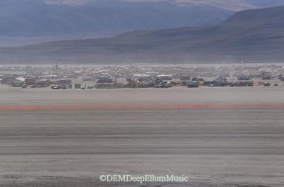 Panoramic Overview of Black Rock City